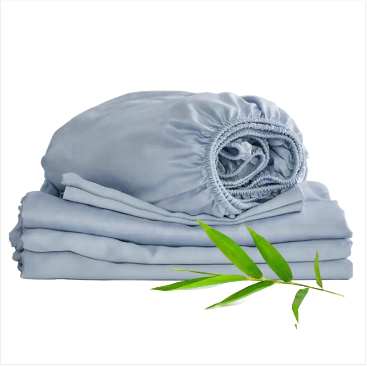 Bamboo Bed Sheet Set Breathable Fabric