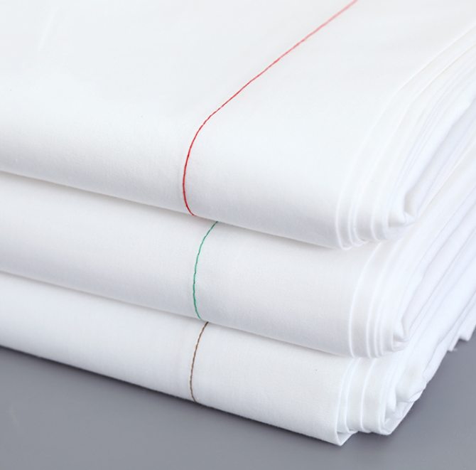 Polycotton Bed Linen White or Customized Color Polycotton Bed Linen White or Customized Color