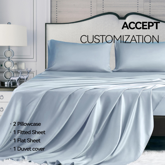 Charcoal Bamboo Sheets Moisture-Wicking Property Enhances Sleep Comfort