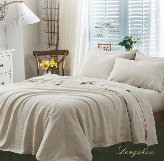 Garment Washed Sheets Color Retention Prevents Fading After Washes